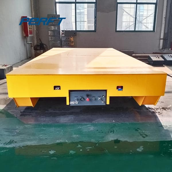 Battery Operated Transfer Trolley In Foundry Workshop 90 Tons